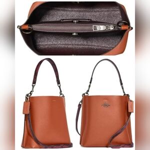 NWOT Coach Mollie Bucket Bag 22 in Sunset Multi CB901